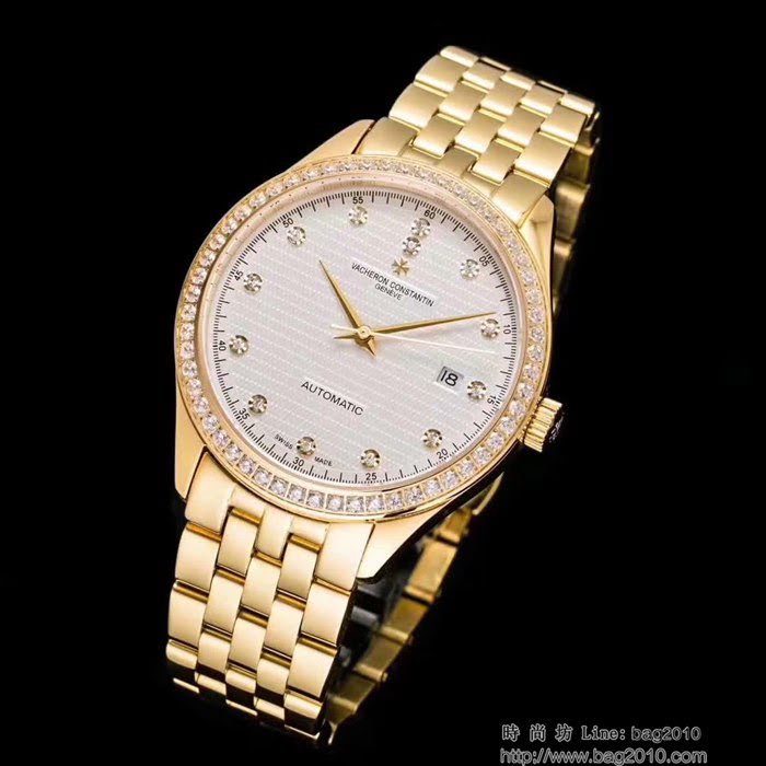 江詩丹頓 Vacheron Constantin 全自動8215機械機芯 316精鋼錶帶  超強防水功能 商務休閒 男士腕表  wssb4877